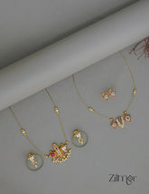 Sacred Perumal Duo Necklace Set 2-Zilmor